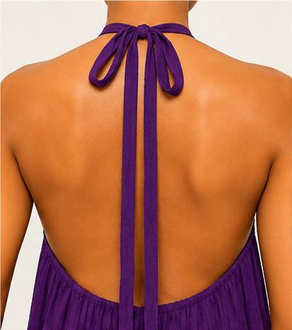 The Aura Halter Maxi
