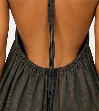 The Simone Pinstripe Dress
