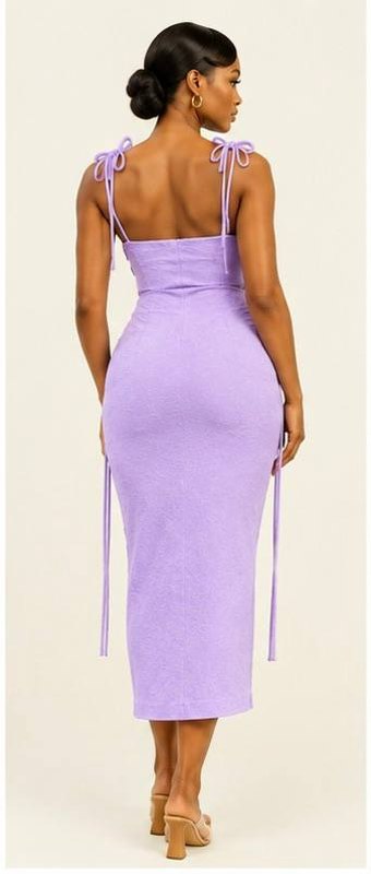 The Goddess Lace-Up Dress