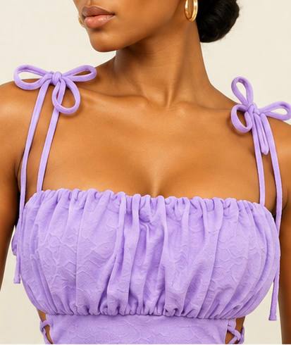 The Goddess Lace-Up Dress