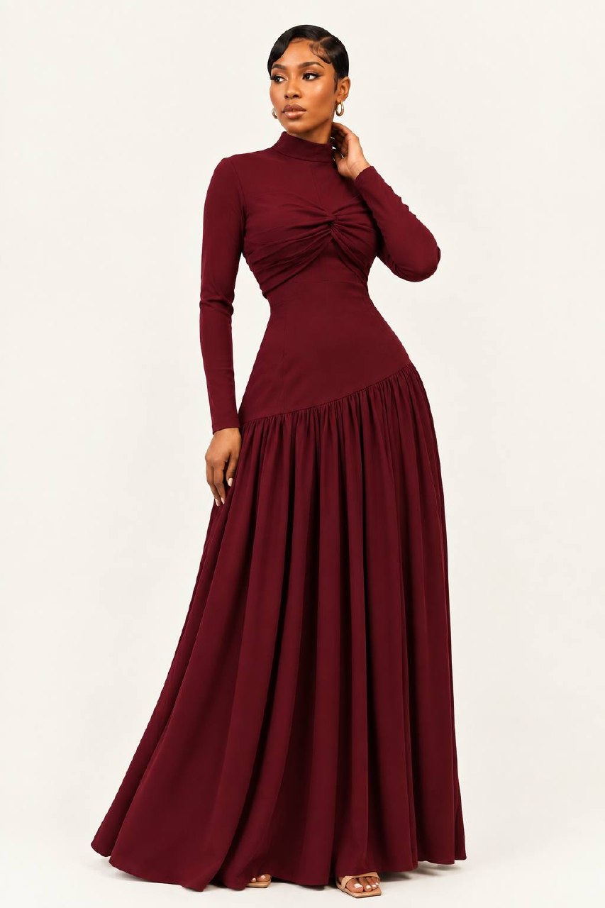 The Vivienne Twist Maxi Dress